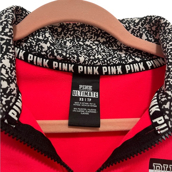 PINK BY VS FLEECE ACTIVE PULLOVER - Picture 4 of 4